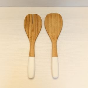 Bamboo Salad Serving Set